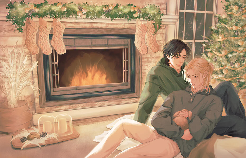 [Cover Art] Jusqu’à Noël Novel